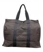 HERMESエルメス）の古着「エールラインMM トートバッグ」｜グレー