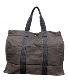 HERMES（エルメス）の古着「エールラインMM トートバッグ」｜グレー