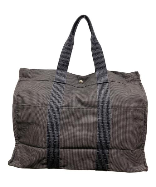 HERMES（エルメス）HERMES (エルメス) エールラインMM トートバッグ グレーの古着・服飾アイテム