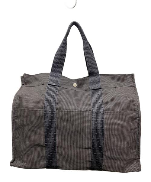 HERMES（エルメス）HERMES (エルメス) エールラインMM トートバッグ グレーの古着・服飾アイテム
