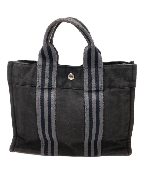 HERMES（エルメス）HERMES (エルメス) フールトゥ トートＰＭ　ハンドバッグ グレーの古着・服飾アイテム