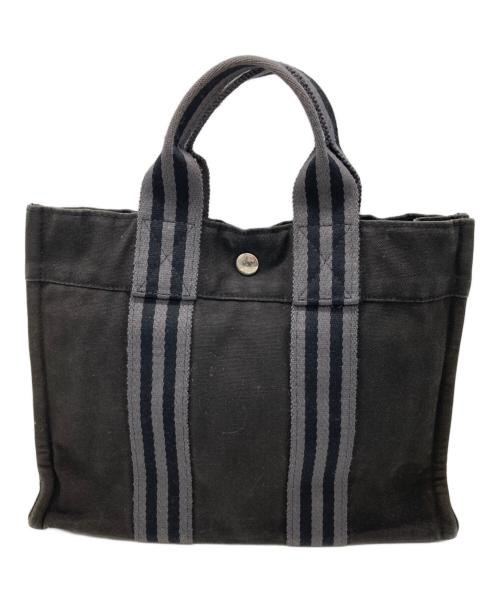 HERMES（エルメス）HERMES (エルメス) フールトゥ トートＰＭ　ハンドバッグ グレーの古着・服飾アイテム
