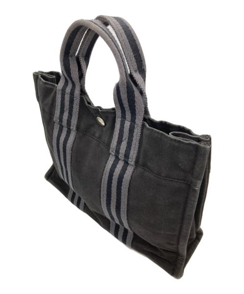 HERMES（エルメス）HERMES (エルメス) フールトゥ トートＰＭ　ハンドバッグ グレーの古着・服飾アイテム