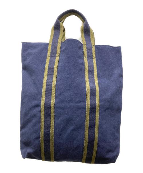 HERMES（エルメス）HERMES (エルメス) トートバッグ ネイビーの古着・服飾アイテム