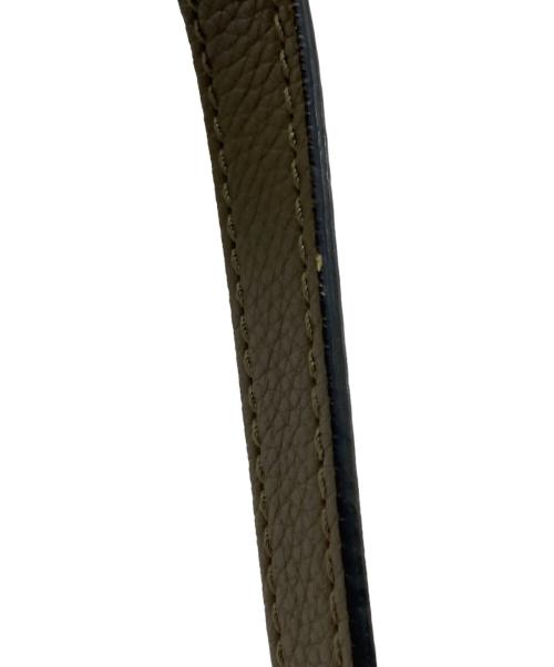 CELINE（セリーヌ）CELINE (セリーヌ) ラゲージ ナノ　2WAYバッグ オリーブの古着・服飾アイテム