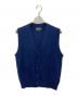 BEAMS PLUS（ビームスプラス）の古着「Button Knit Vest Solid」｜ネイビー