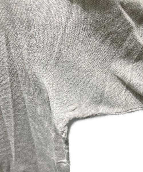 BATONER（バトナ―）BATONER (バトナ―) SMOOTH KNIT POLO ベージュ サイズ:4の古着・服飾アイテム