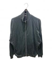 AURALEE（オーラリー）の古着「SUPER HIGH GAUGE SWEAT ZIP CARDIGAN」｜ブラック