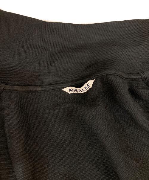 AURALEE（オーラリー）AURALEE (オーラリー) SUPER HIGH GAUGE SWEAT ZIP CARDIGAN ブラック サイズ:5の古着・服飾アイテム