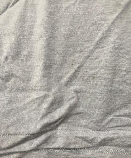 BATONER（バトナ―）BATONER (バトナ―) クルーネックウールTシャツ ブルー サイズ:Ｌの古着・服飾アイテム