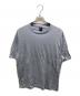 BATONER（バトナ―）の古着「クルーネックウールTシャツ」｜ブルー