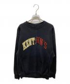 WIFFLEウィッフル）の古着「クルーネックスウェット」｜ブラック