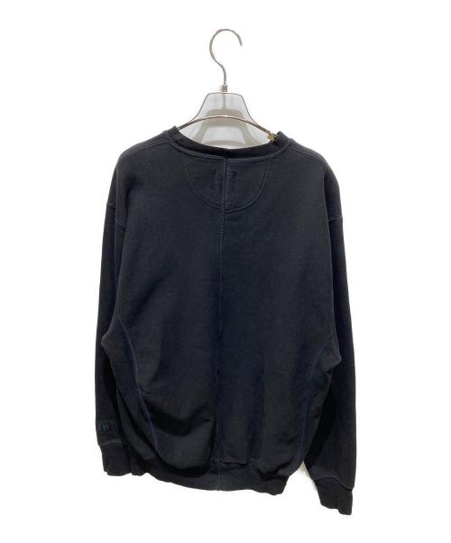 WIFFLE（ウィッフル）WIFFLE (ウィッフル) クルーネックスウェット ブラック サイズ:FREEの古着・服飾アイテム