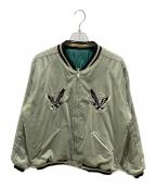 テーラー東洋テーラートウヨウ）の古着「Mid 1950s Style Velveteen Souvenir Jacket　ベルベティーン スーベニア ジャケット」｜グリーン