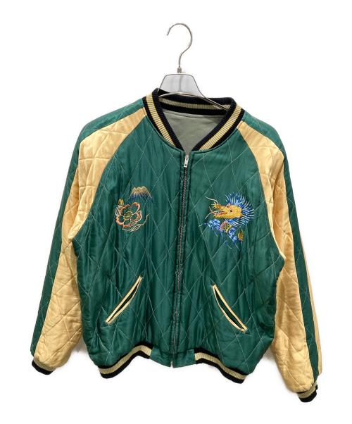 テーラー東洋（テーラートウヨウ）テーラー東洋 (テーラートウヨウ) Mid 1950s Style Velveteen Souvenir Jacket　ベルベティーン スーベニア ジャケット グリーン サイズ:XXLの古着・服飾アイテム