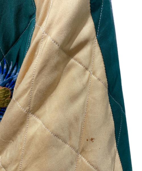 テーラー東洋（テーラートウヨウ）テーラー東洋 (テーラートウヨウ) Mid 1950s Style Velveteen Souvenir Jacket　ベルベティーン スーベニア ジャケット グリーン サイズ:XXLの古着・服飾アイテム
