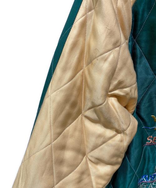 テーラー東洋（テーラートウヨウ）テーラー東洋 (テーラートウヨウ) Mid 1950s Style Velveteen Souvenir Jacket　ベルベティーン スーベニア ジャケット グリーン サイズ:XXLの古着・服飾アイテム