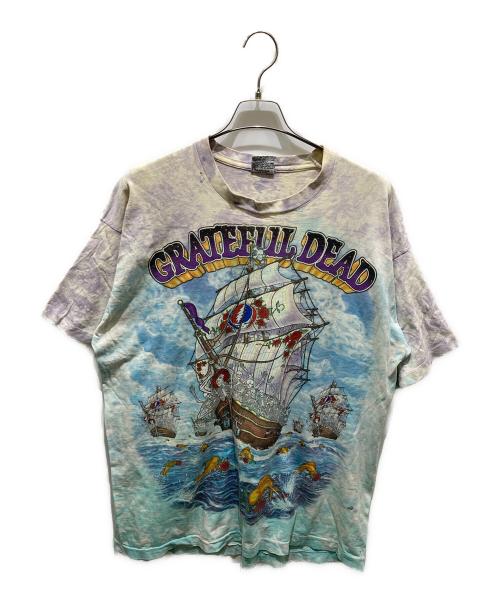 LIQUID BLUE（リキッドブルー）LIQUID BLUE (リキッドブルー) タイダイTシャツ パープル サイズ:XXLの古着・服飾アイテム