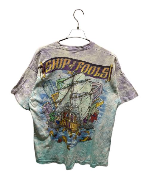 LIQUID BLUE（リキッドブルー）LIQUID BLUE (リキッドブルー) タイダイTシャツ パープル サイズ:XXLの古着・服飾アイテム