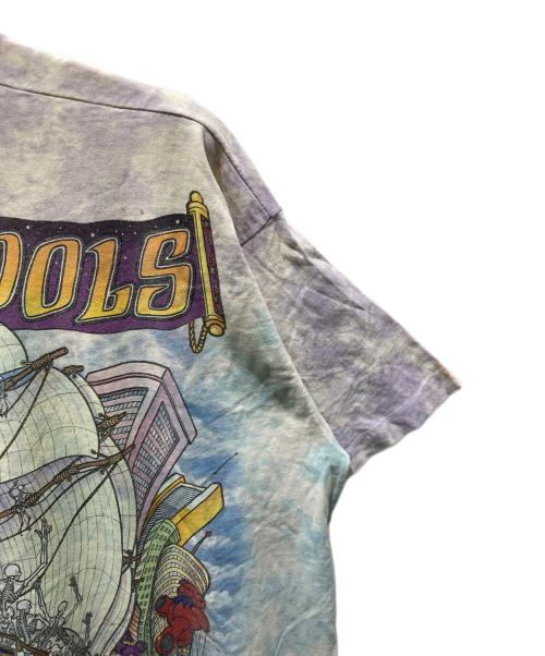 LIQUID BLUE（リキッドブルー）LIQUID BLUE (リキッドブルー) タイダイTシャツ パープル サイズ:XXLの古着・服飾アイテム
