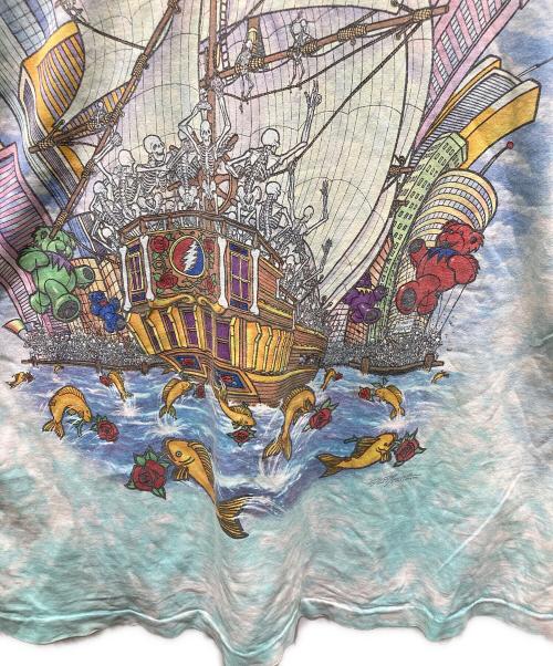 LIQUID BLUE（リキッドブルー）LIQUID BLUE (リキッドブルー) タイダイTシャツ パープル サイズ:XXLの古着・服飾アイテム