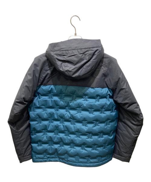Columbia（コロンビア）Columbia (コロンビア) グランドトレックIII ダウン フーデッド ジャケット ブルー×ブラック サイズ:Ｍの古着・服飾アイテム