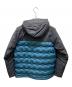 Columbia (コロンビア) グランドトレックIII ダウン フーデッド ジャケット ブルー×ブラック サイズ:Ｍ：15000円