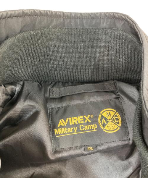 AVIREX（アヴィレックス）AVIREX (アヴィレックス) AMC MA-1 MOD フライトジャケット ブラック サイズ:2Lの古着・服飾アイテム