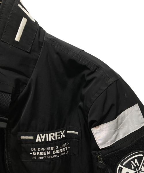 AVIREX（アヴィレックス）AVIREX (アヴィレックス) AMC MA-1 MOD フライトジャケット ブラック サイズ:2Lの古着・服飾アイテム