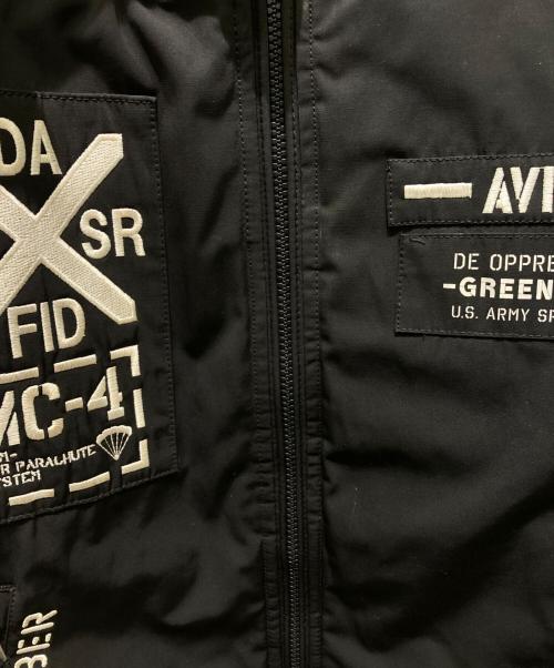 AVIREX（アヴィレックス）AVIREX (アヴィレックス) AMC MA-1 MOD フライトジャケット ブラック サイズ:2Lの古着・服飾アイテム