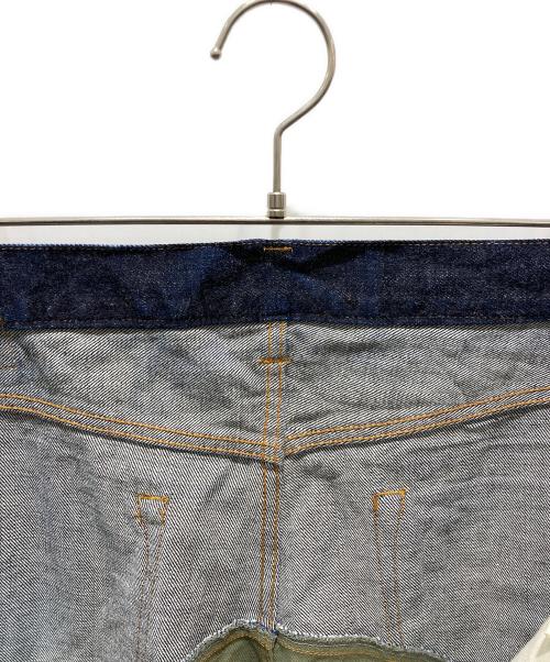 児島ジーンズ（コジマジーンズ）児島ジーンズ (コジマジーンズ) クォーターコンボパンツ ブルー サイズ:42の古着・服飾アイテム