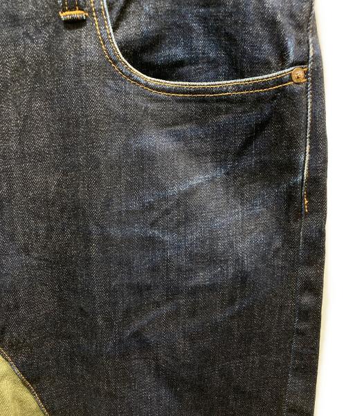 児島ジーンズ（コジマジーンズ）児島ジーンズ (コジマジーンズ) クォーターコンボパンツ ブルー サイズ:42の古着・服飾アイテム