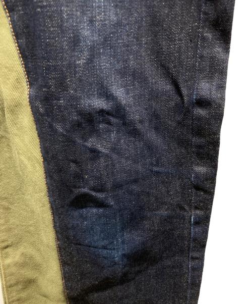 児島ジーンズ（コジマジーンズ）児島ジーンズ (コジマジーンズ) クォーターコンボパンツ ブルー サイズ:42の古着・服飾アイテム