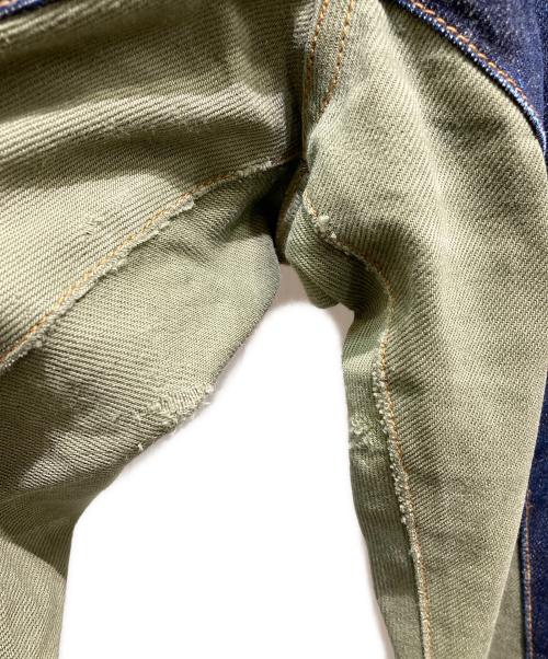 児島ジーンズ（コジマジーンズ）児島ジーンズ (コジマジーンズ) クォーターコンボパンツ ブルー サイズ:42の古着・服飾アイテム