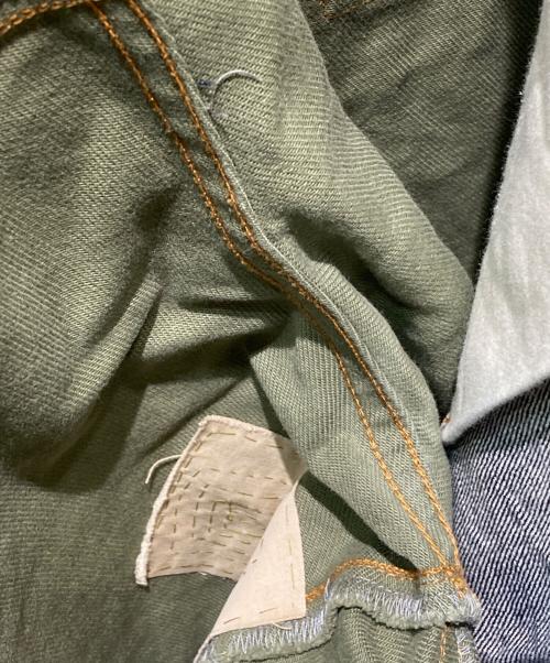 児島ジーンズ（コジマジーンズ）児島ジーンズ (コジマジーンズ) クォーターコンボパンツ ブルー サイズ:42の古着・服飾アイテム