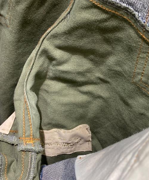 児島ジーンズ（コジマジーンズ）児島ジーンズ (コジマジーンズ) クォーターコンボパンツ ブルー サイズ:42の古着・服飾アイテム