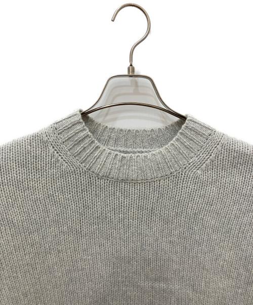 STEVEN ALAN（スティーブンアラン）STEVEN ALAN (スティーブンアラン) ハミルトンウールニット ライトグレー サイズ:Mの古着・服飾アイテム