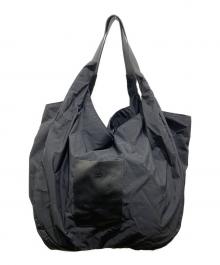 yorozu（ヨロズ）の古着「ワンポケットハンドバッグ」｜ブラック