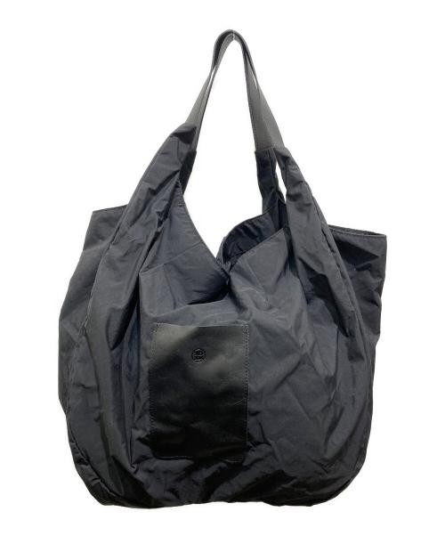 yorozu（ヨロズ）yorozu (ヨロズ) ワンポケットハンドバッグ ブラックの古着・服飾アイテム