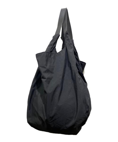 yorozu（ヨロズ）yorozu (ヨロズ) ワンポケットハンドバッグ ブラックの古着・服飾アイテム