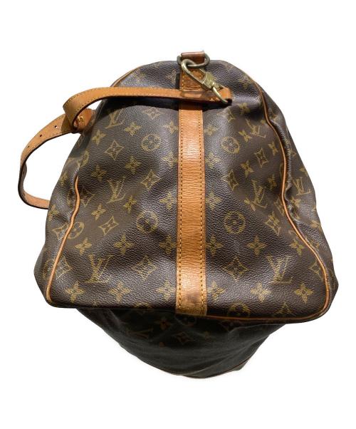 LOUIS VUITTON（ルイ ヴィトン）LOUIS VUITTON (ルイ ヴィトン) モノグラム　キーポル・バンドリエール55　ボストンバッグ ブラウン サイズ:55の古着・服飾アイテム