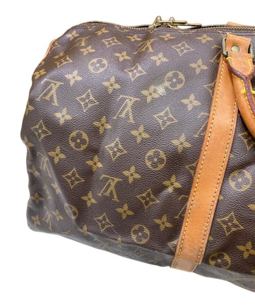 LOUIS VUITTON（ルイ ヴィトン）LOUIS VUITTON (ルイ ヴィトン) モノグラム　キーポル・バンドリエール55　ボストンバッグ ブラウン サイズ:55の古着・服飾アイテム
