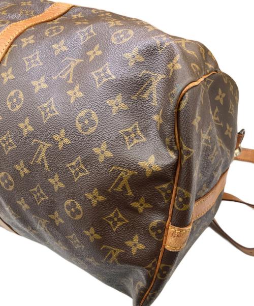 LOUIS VUITTON（ルイ ヴィトン）LOUIS VUITTON (ルイ ヴィトン) モノグラム　キーポル・バンドリエール55　ボストンバッグ ブラウン サイズ:55の古着・服飾アイテム