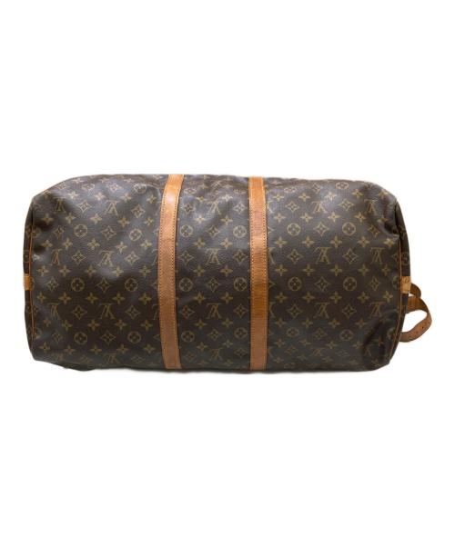 LOUIS VUITTON（ルイ ヴィトン）LOUIS VUITTON (ルイ ヴィトン) モノグラム　キーポル・バンドリエール55　ボストンバッグ ブラウン サイズ:55の古着・服飾アイテム