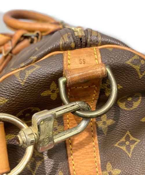 LOUIS VUITTON（ルイ ヴィトン）LOUIS VUITTON (ルイ ヴィトン) モノグラム　キーポル・バンドリエール55　ボストンバッグ ブラウン サイズ:55の古着・服飾アイテム