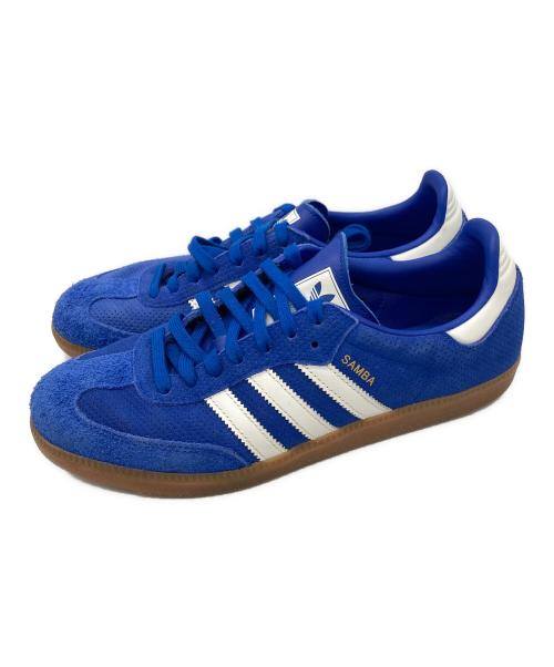 adidas（アディダス）adidas (アディダス) SAMBA OG　ローカットスニーカー ブルー サイズ:28の古着・服飾アイテム