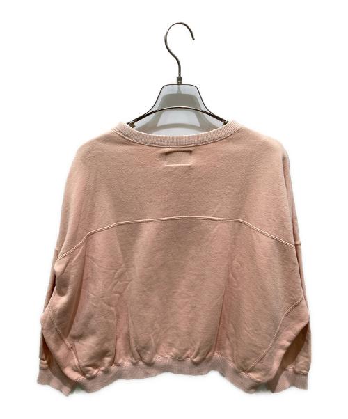 stussy（ステューシー）stussy (ステューシー) クルーネックスウェット ピンク サイズ:Ｓの古着・服飾アイテム