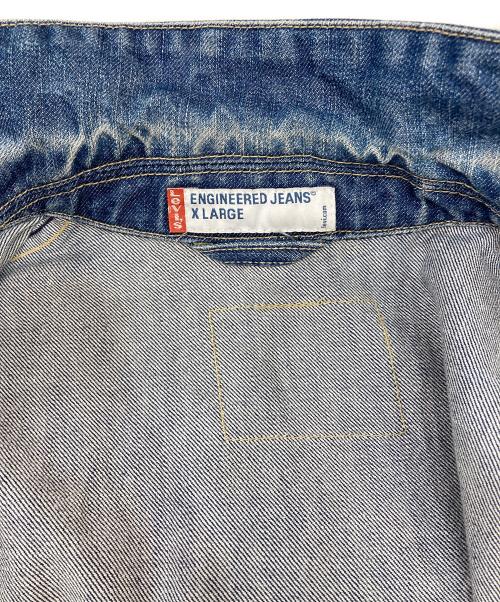 LEVI'S ENGINEERED（リーバイスエンジニアード）LEVI'S ENGINEERED (リーバイスエンジニアード) 立体裁断 デニムジャケット ブルー サイズ:XLの古着・服飾アイテム