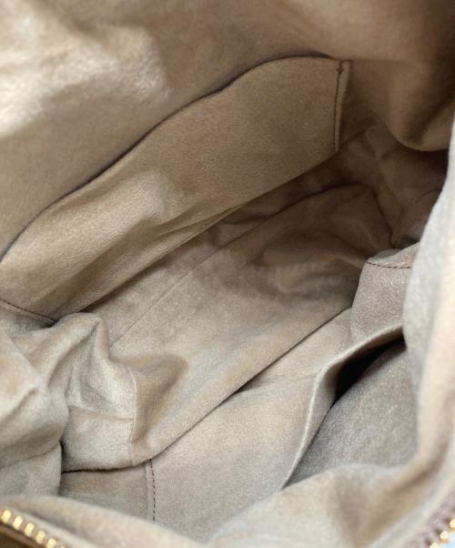 Ch!iii（チー）Ch!iii (チー) BEAUTY&YOUTH (ビューティーアンドユース) 別注レザー タイリボン ショルダーバッグ ブラウンの古着・服飾アイテム