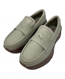 PUMA（プーマ）の古着「LOAFYR WMNS」｜グリーン
